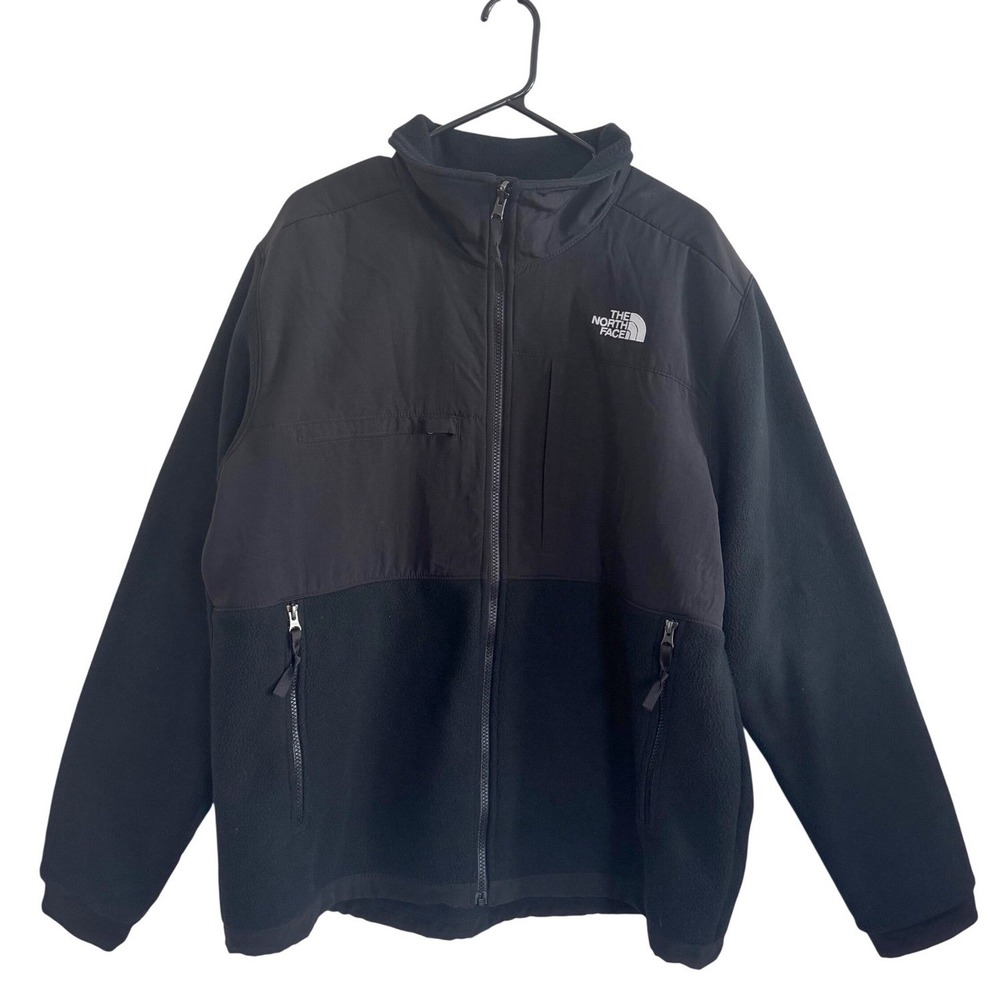 The North Face Denali 2 Fleece Jacket Black Men's XL Full Zip